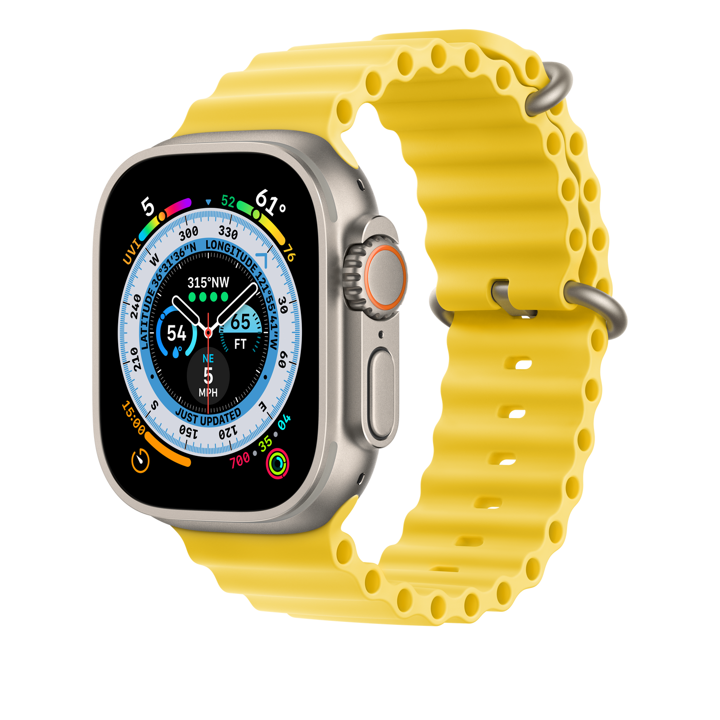 49mm Yellow Ocean Band Extension