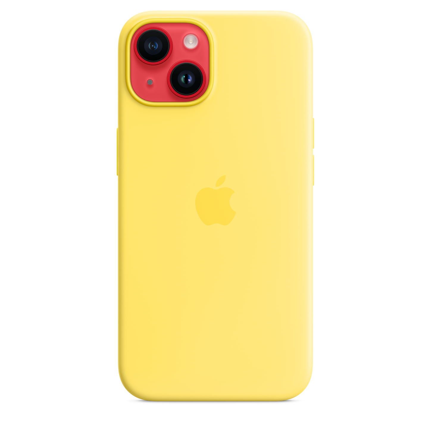 iPhone 14 Silicone Case with MagSafe - Canary Yellow