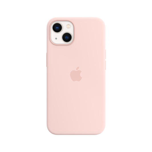 iPhone 13 Silicone Case with MagSafe-Chalk Pink