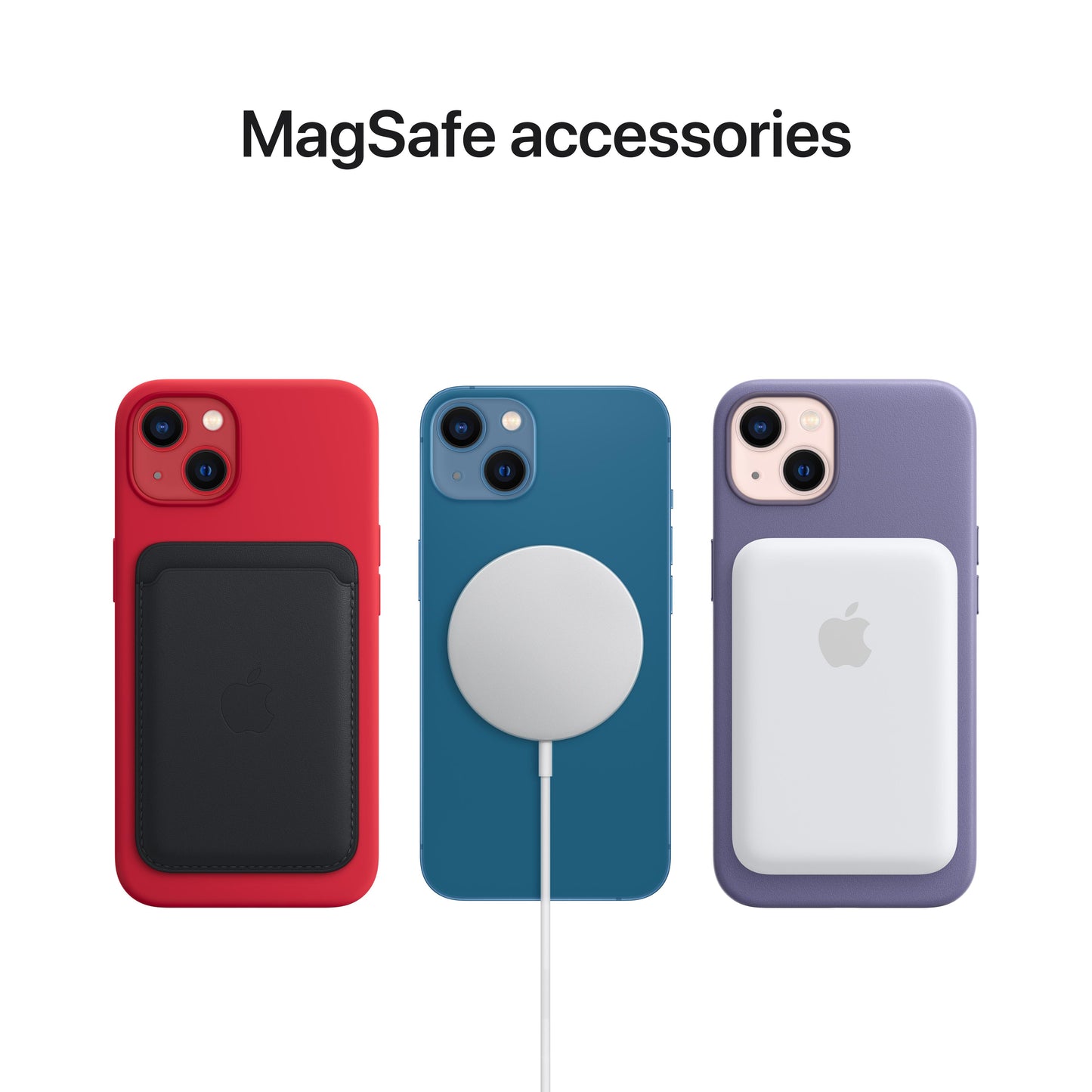iPhone 13 Silicone Case with MagSafe-Midnight