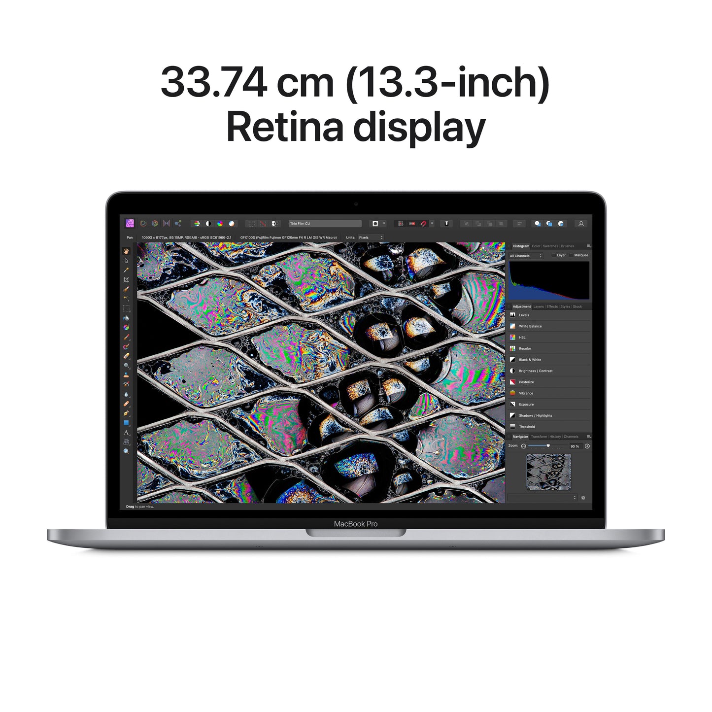 13-inch MacBook Pro: Apple M2 chip with 8?core CPU and 10?core GPU, 256GB SSD - Space Grey