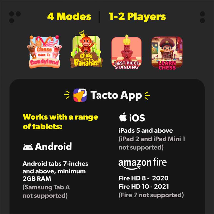 Shifu035-Tacto Chess by PlayShifu - Interactive Story-Based Chess Game Set | Real Figurines, Digital Strategy Games