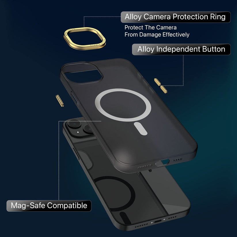 vaku-luxos-san-magpro-case-for-iphone-14-gold-ring-black8905129023423
