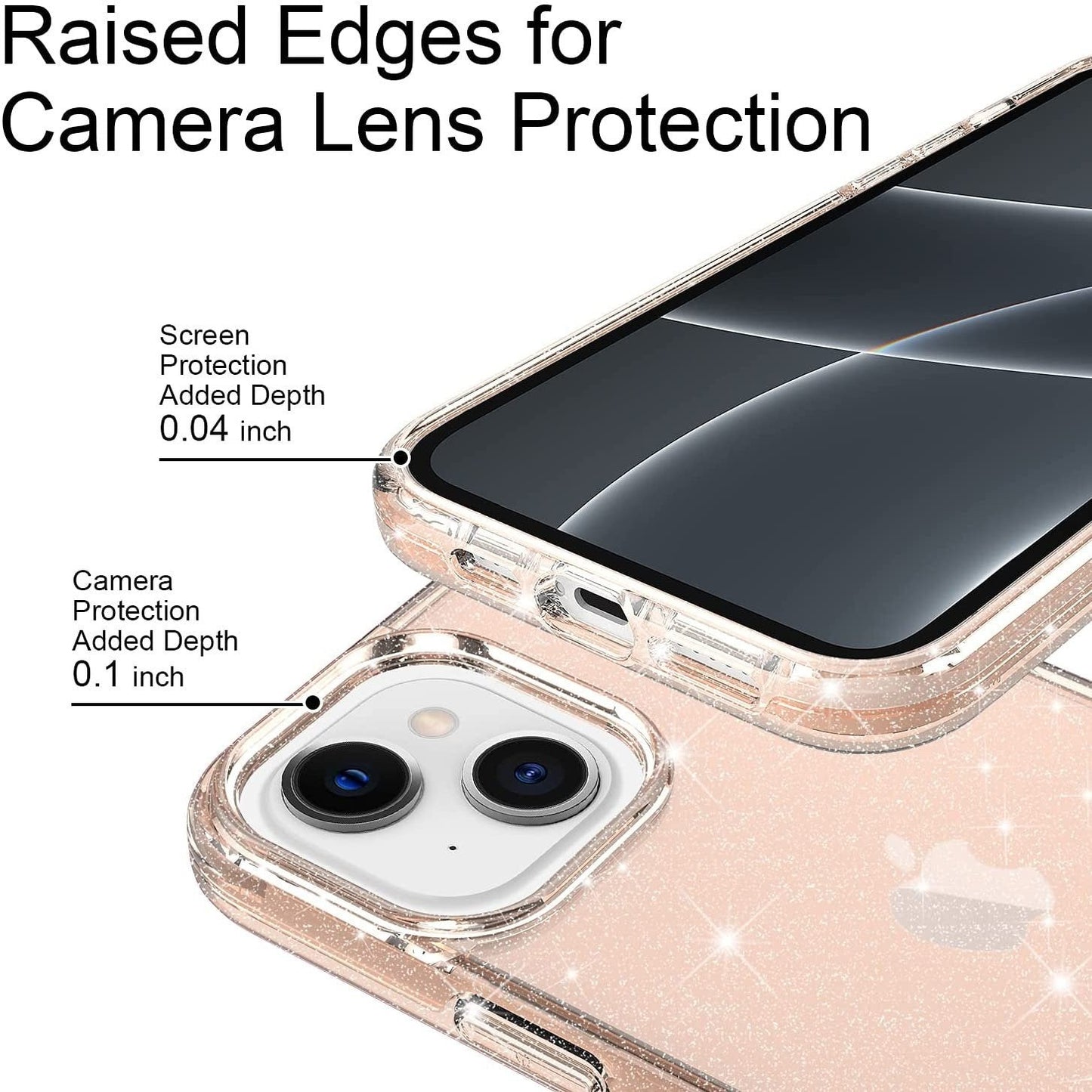 vaku-luxos®-stardust-sparkle-gold-protective-hard-case-for-apple-iphone-13-6-1-glitter-pink8905129013165