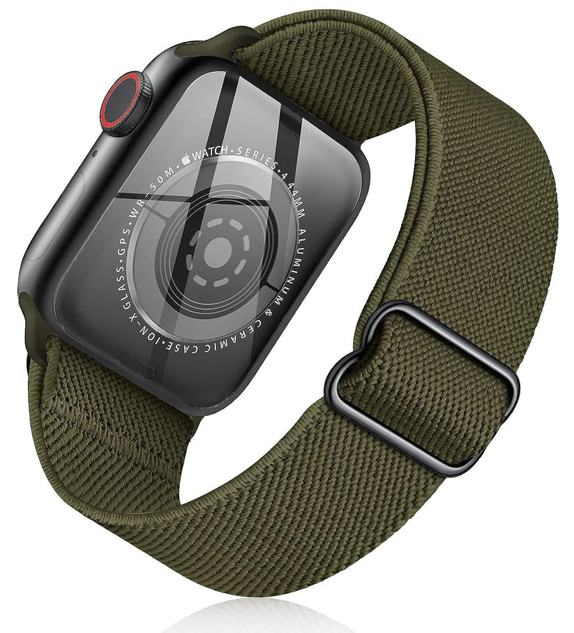 vaku-luxos®-arizona-nylon-watch-straps-self-adjusting-fit-for-45mm-44-42mm-green8905129021276