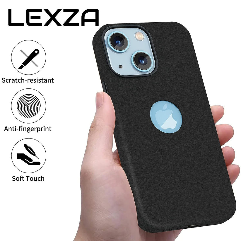 vaku-luxos®-lexza-leather-logocut-case-for-iphone-14-black8905129022174